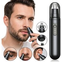 Electric Nose Hair Trimmer Man's Painless Hair Remover for Eyebrow Nose and Ears Portable Rechargeable Nose Hair Cutter for Men