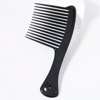 1pc wide and long toothed professional hair comb, anti-static, suitable for both dry and wet use,special for real hair wigs