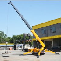 Multi-Functional 5 Ton Crawler Spider Crane for Rough Terrain, Slope Work & Stable Load Balancing