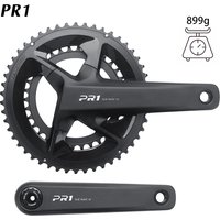 SENICX PR1 Road Bike Crankset 170mm Length Bicycle DUB Crank double Chainring Crown 50-34T