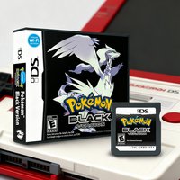 USA Version Pokemon Black White 1 & 2 Combined Game Card with Box For DS NDS 3DS