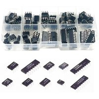 10 kinds 85PCS of specifications IC NE555 LM324 integrated circuit chip kit DIP direct insertion single precision timer