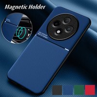 Rugged Protective Cover For OPPO Reno12 F FS 5G Reno 12F 12FS Case Built-in Car Magnetic Suction Holder Phone Coque Fundas