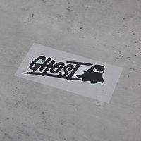 1PC Multi-color Holographic Ghost Rider Sticker For Motorcycle Helmet Car Window Waterproof Vinyl Decal