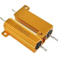 RX24 50W Aluminum Power Metal Shell Case Wirewound Resistor 12K 15K 20K 22K 25K 30K 33K 47K 50K 60K 75K 82K 100K 150K 200K 300K