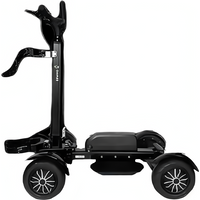 Leistungsstarker und starker Elektroroller, abnehmbar mit Golfwagen, 4-Räder, Elektroroller, Reise-Mobilitätsroller, für jedes Gelände