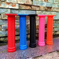Universal Bicycle Grips Solid Color Rubber Anti-slip Ride Bmx Grips Mtb Mountain Bike Handlebar Grips Accessories