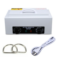 Hot Air Sterilizer with Timer Autoclave Disinfection Cabinet for Nail Tool Medical Dental Tattoo Veterinary Beauty Instrument