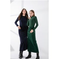 AS 2024 Retro corduroy skirt a little stretch + soft super high stretch closed-fit basic tops (ship out in 1 day)