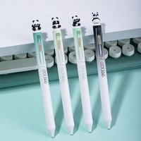 4Pcs Cute Panda Rotating Gel Pens Kawaii Fidget Spinning Pens Smooth Writing for Students School & Office Supplies