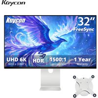 Kuycon G32X 32 Inch 6K Desktop Monitor 60Hz 99%sRGB PC Screen HDR600 Matte 500 Nit 10 Bit Gaming UHD 1500:1 Computer Screen