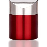 Stainless Steel Desktop Trash Can Rust-proof Dust-proof Creative Storage Bin Simple with Lid Garbage Collector Coffee Table