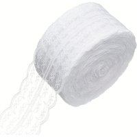10.9Yards White Lace Ribbon, Gift Wrapping, Dress Decoration, Wedding Decoration, Sewing Crafts