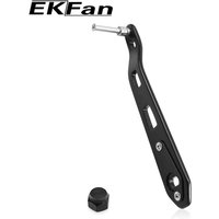 EKFan 135MM 8x5MM Double holes Alloy handle 4MM Axle shaft 7x4x2.5MM bearings for Dawa Bastcast Reel DIY