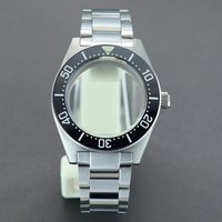 40 mm Uhrengehäuse-Armband für Mod SPB149J1 Tiger Whale NH35 NH36 4R36 NH38 NH70 Automatikwerk 28,5 mm Zifferblatt Saphirglas