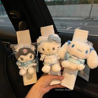 Sanrio Car Seat Belt Covers Car Accessories Plush Car Safety Belt Pad Shoulder Pad Soft Seat Belt For Adults Accessories