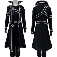 HOLOUN Sword Art Online SAO Anime Kirigaya Kazuto Kirito Cosplay Costume Cos Convention Gift Unisex Adult Version