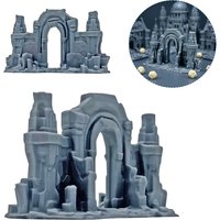 Calling Portals Terrain Diorama Pathfinder Terrain Portal Terrain for Wargaming Terrain DnD Miniatures Layout