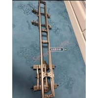 1/14 Scale Tamiya Truck Chassis Kit - Full 304 Stainless Steel, Upgraded Suspension, 4th Gen Axles - DIY Assembly Parts 2x8&4x8
