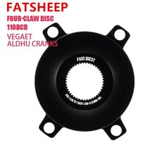 AliExpress NONE FATSHEEP chainrings Spider Adapter Narrow For Rotor REX 3D+ 3DF VEGAST/ALDHU 110BCD and 130BCD Bicycle Accessories
