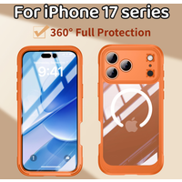 Durable, non-slip, drop-resistant wireless magnetic charging phone case suitable for iPhone 17 Pro Max / 17 Air / 17 Pro / 17