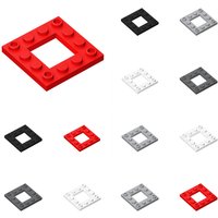 10pcs 64799 Plate Modified 4x4 with 2x2 Cutout Bricks Collections Modular GBC Toys For Technical MOC Building Blocks