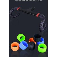 AliExpress NONE 2pcs Road Bicycle Handlebar Strap Tape Fixing Silicone Ring Anti-Slip Rubber Sleeve Loops High Elastic Handlebar Tape Fixed Ring