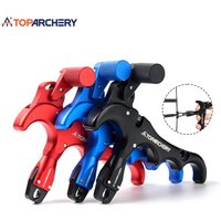 Toparchery 360° Rotary Release Compound Bow Convenient Simple Metal Release Spread For Outdoor Shooting Hunting Accessories