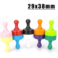5/10/15/20/25 Pcs Super Strong Neodymium Magnetic Pushpins Sucker Thumbtack N52 Fridge Magnets Push Pin Refrigerator Whiteboard