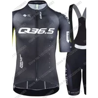AliExpress NONE Q36.5 Pro Cycling Team 2026 Jersey Set Short Sleeve Switzerland Clothing Mens Road Bike Shirts Suit Bicycle Bib Shorts MTB Ropa
