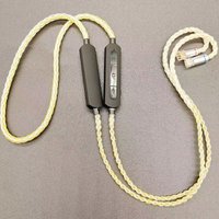 QCC5181 Bluetooth 5.4 Wireless Headphone Upgrade Cable 8 Strands Gold Silver Plated Copper Wire Support LDAC for MMCX 0.78 0.75