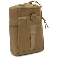 Tactical Foldable Waist Bag Storage Bag Molle Outdoor Sports Waterproof Mountaineering Bag Ammo Pouch Drawstring Recycling Bag