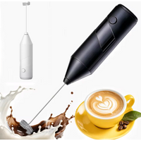 Milk Wireless Foamer Coffee Whisk Mixer Electric Blender Egg Beater Mini Frother Handle Stirrer Cappuccino Maker Cooking Tools