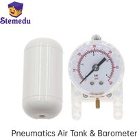 MOC Technical Pneumatics Air Tank Pressure Gauge Barometer Building Blocks Part Bricks DIY Toys Gifts 75974 64065 67C01