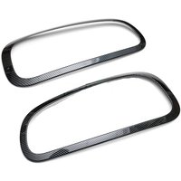 For Mini Clubman F54 Carbon Fiber Car Fog Light Cover Rear Tail Light Cover Lamp Hoods 2016 2017 2018 2019 2020 2021 2022