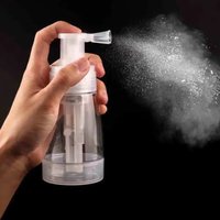 Transparent Empty Powder Spray Dispenser For Travel & Daily Use