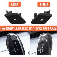 LHD RHD Car Gear Shifter Lever Auto Parking Letter P Button Cover Replacement For BMW 5 6 7 X3 X4 Series G30 G31 G32 G11 G12 G01