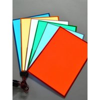 A5 Size 21x14.8cm EL Panel Light Backlight Led Glowing Panel Electroluminescent Backlight With DC12V Inverter 5V USB 3V Battery