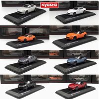 KYOSHO Alloy 1:64 Mazda MX5 RF RS Roadster Convertible Car Model Adult Simulation Classic Collection Static Display Ornament