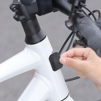 New 1 Set Chain Care Guard Cover Bicycle Chain Protector Black Cycling Frame Chain Stay Posted Protector Bike Accessories