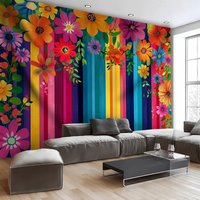 1pc, 2D flat, spring-themed backdrop, suitable for birthdays, weddings, event decorations, party decorations, wsj