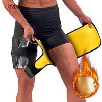Qtree cuisse tondeuse formateur ceinture Legging Shapers minceur femmes chaud néoprène cuisse Sauna sueur enveloppes soutien pour la perte de poids