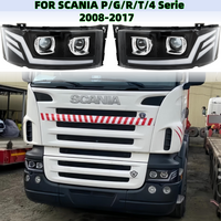 1 szt. Reflektor LED 24V kompatybilny z ciężarówkami SCANIA serii P/G/R/T/4 EURO, zmodyfikowany LED, roczniki 2008-2017, z homologacją E-MARK