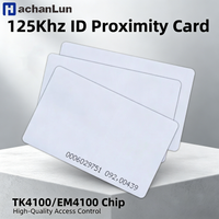 10 PCS Access Control RFID Cards 125KHz EM4100/TK4100 Smart Proximity RFID Key Cards for Door Access Control