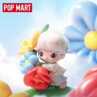 POP MART DIMOO MOMENTS IN BLOOM Series Blind Box Mystery Box Toys Kawaii Ornaments Figurines Home Decor Desktop Model Dolls Gilr
