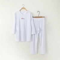 taekwondo uniform combat training competition specific quick drying martial arts uniform suitable for both men wome