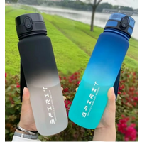 AliExpress NONE 1000ml Large Capacity Sports Water Bottle LeakProof Colorful Plastic Drinking Bottles Outdoor Travel Cycling Hiking Gym Jugs