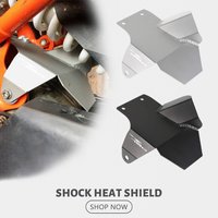 Motorcycle Rear Shock Heat Shield Guard For KTM 790 890 Adventure S R ADV 2018 - 2021 Exhaust Pipe Protective Cover Protector
