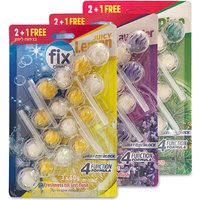 16Pcs Toilet Cleaner Hanging Balls - Lemon Pine Lavender Scents Strong Aromatic Deodorant & Air Freshener for Bathroom Cleaning