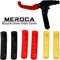 MEROCA 1Pair Bike Brake Lever Protective Silicone Bicycle Lever Grips Bicycle Brake Handle Cover Bicycle Accessories